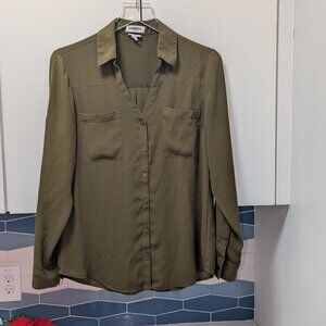 Army green Express Portofino shirt